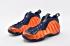 2020 nouvelles chaussures de basket-ball Nike Air Foamposite Pro orange bleu CJ0325-405