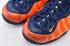 2020 nya Nike Air Foamposite Pro Orange Blå Basketbollskor CJ0325-405