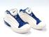 Nike Air Foamposite Pro Bianco Blu Scarpe da basket Uomo Scarpe Cheapinus 139372-142