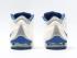 Nike Air Foamposite Pro Branco Azul Tênis de basquete Masculino Cheapinus 139372-142