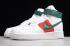 2019 Nike Air Force 1 High 07 LV8 WB ID White Green Red CK4580 100