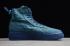 2020 Nike Mujeres Air Force 1 High Shell Midnight Turquoise BQ6096 300