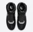 3M x Nike Air Force 1 magas fekete metál ezüst fehér CU4159-001 cipőt