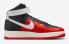 NBA x Nike Air Force 1 High 07 LV8 สีดำ สีเทา Fog Chile Red DC8870-001