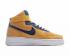Sepatu Basket Pria Nike Air Force 1'07 Kuning Putih Biru 573488-774