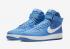 รองเท้าผ้าใบ Nike Air Force 1 High Retro QS Blue 743546-400