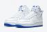 Nike Air Force 1 High Summit Branco Royal Blue Sapatos CV1753-101