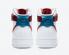 Nike Air Force 1 High Team Rosso Verde Abyss Bianco Scarpe 334031-119