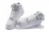 sapatos casuais unissex Nike Air Force 1 High White 315121-115