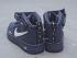 bežecké topánky Nike Air Force One High Navy Blue White 804609-305