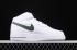 Nike Womens Air Force 1'07 Mid White Green Footwear Running Shoes AO2424-104