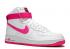 Nike Donna Air Force 1 High Bianche Fucsia Laser True Berry 334031-110