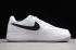 2019 Nike Air Force 1'07 LV8 สีขาวสีดำ Pure Platinum CI0060 100