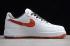 2019 Nike Air Force 1 AF1 Only Once White University Red CJ2826 178