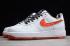 2019 Nike Air Force 1 AF1 apenas uma vez White University Red CJ2826 178