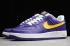2019 Nike Air Force 1 La Deep Purple Canyon Gold White 630117 571