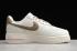 2019 Nike Air Force 1 Düşük Premium Beyaz Kahverengi 808788 996 .