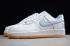 2019 Nike Air Force 1 Bianco Luna Blu Rosa AA6818 028 In vendita