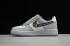 2020 Dior x Nike Air Force 1 Air Dior Wolf Grey Sail Photon Dust AF1 Low Sapatos casuais CN8606-002