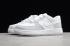 2020 Kids Nike Air Force 1'07 Low White Silver 314193 8600