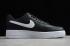 2020 nieuwste Nike Air Force 1 Swoosh met lage ritssluiting zwart CW6558 001