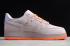2020 Nike Air Force 1'07 LX Grisâtre Violet Teal Teal Orange CT7358-600