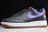 2020 Nike Air Force 1 Low Shibuya Black Black Purple Red CQ7506 084