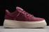 2020 Nike Mujeres Air Force 1'07 SE Night Maroon Coral Dust AA0287 603