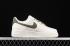 2021 Nike Air Force 1 07 Düşük Krem Beyaz Koyu Yeşil CQ5059-110,ayakkabı,spor ayakkabı