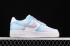2021 Nike Air Force 1 07 Low Valentine's Day Blanco Rosa Azul CW2288-145