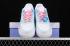 2021 Nike Air Force 1 07 Low Valentine's Day Blanco Rosa Azul CW2288-145