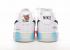 2021 Nike Air Force 1 07 Low White Multi Color Just Do It DJ4678-101
