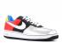 Air Force 1 Olympic Rot Schwarz Silber Chile Metallic 307334-002