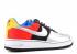 Air Force 1 Olympic Rosso Nero Argento Cile Metallico 307334-002