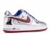 Air Force 1 Premium Lebron Collection Royale Royal Metallic Varsity Team Wit Zilver Rood 313985-061