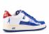 Air Force 1 Sheed Low Blue White Varsity Red Jay 306347-411