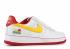 Air Force 1 West Indies White Maize 3 Varsity Red 306353-171