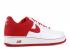 Air Force 1 White Varsity Red 306353-167