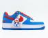 Doraemon x Nike Air Force 1 alacsony fehér fényes piros kék DK1288-600