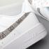 Gucci x Nike Air Force 1 07 Low Masculino Mulheres White GC5368-100