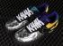 LV x Nike Air Force 1 07 Düşük Siyah Metalik Gümüş Sarı Yeşil 3308-6,ayakkabı,spor ayakkabı