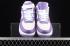 LV x Nike Air Force 1 07 低紫白色跑鞋 DM0970-100
