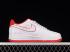 LV x Nike Air Force 1 07 Low Weiß Rot Silber DR9868-100