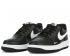 Nouveau Nike Air Force 1 Low GS Noir Blanc Chaussures de course pour jeunes 596728-033