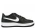 ใหม่ Nike Air Force 1 Low GS รองเท้าวิ่งเยาวชนสีขาวสีดำ 596728-033