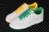 Nike Air Foce 1 Low 07 Jasnoszary Żółty Zielony BQ8988-101