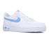Nike Air Force 1'07 3 Wit Universiteitsblauw AO2423-100