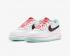 Nike Air Force 1 07 LV8 GS White Atomic Pink Flash Crimson Black DD7709-100