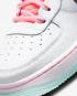 Nike Air Force 1 07 LV8 GS White Atomic Pink Flash Crimson Black DD7709-100