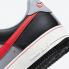 Nike Air Force 1 07 LV8 NBA 75th Anniversary สีดำสีเทาหมอกชิลีสีแดง DC8874-001 ,